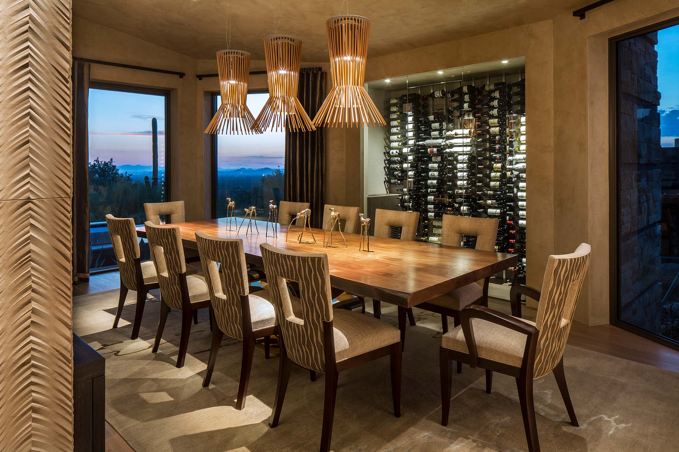 interior design scottsdale arizona modern dining room