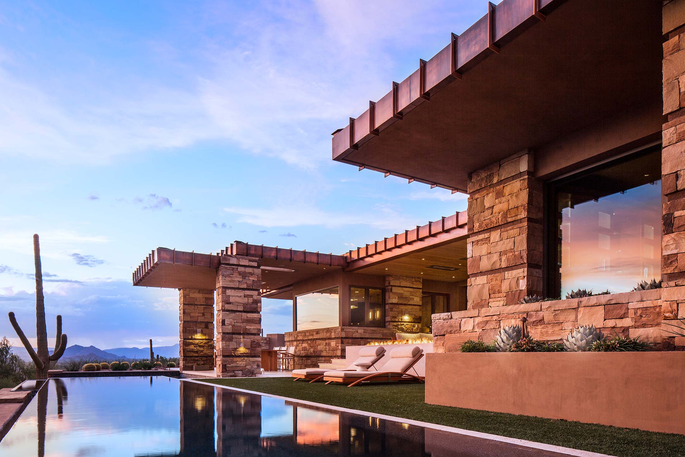 interior design scottsdale arizona modern pool