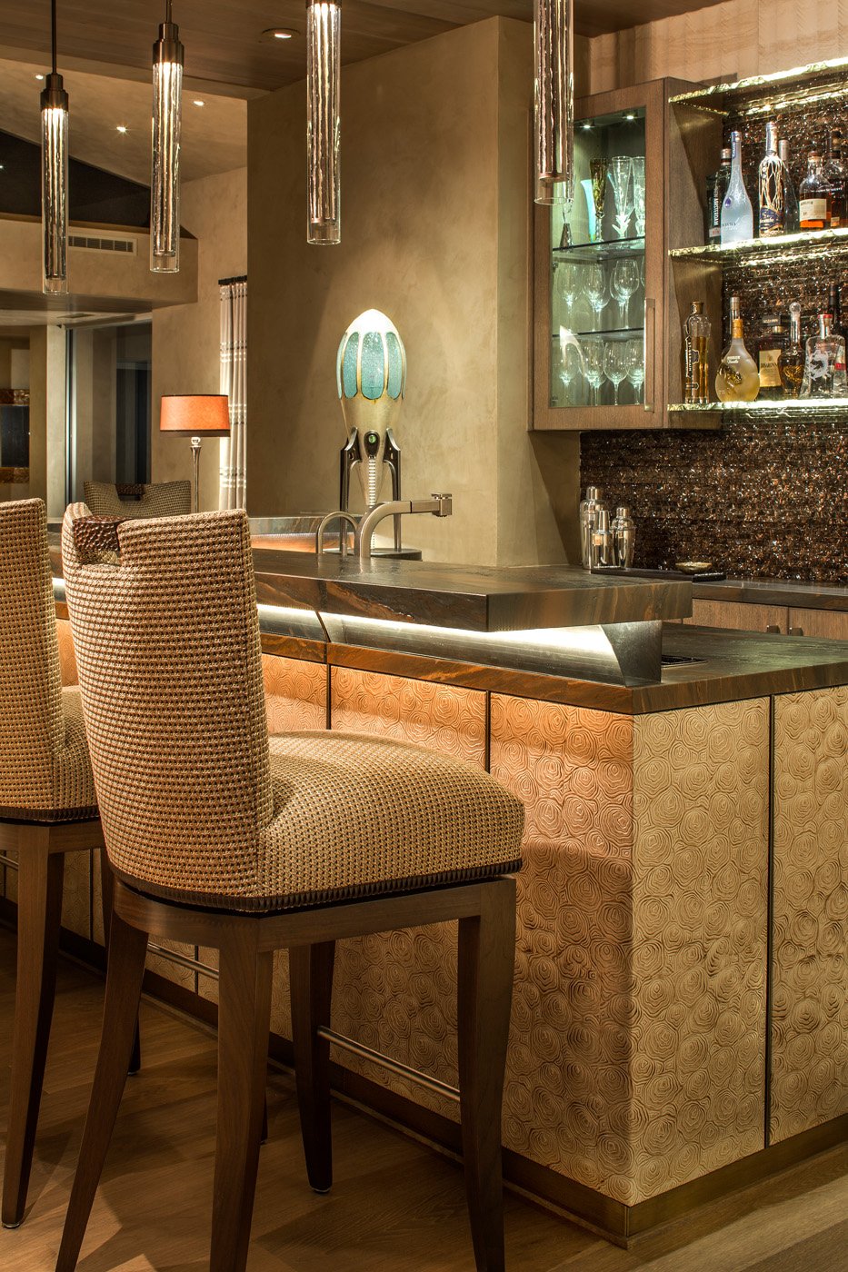 Interior design Arizona bar
