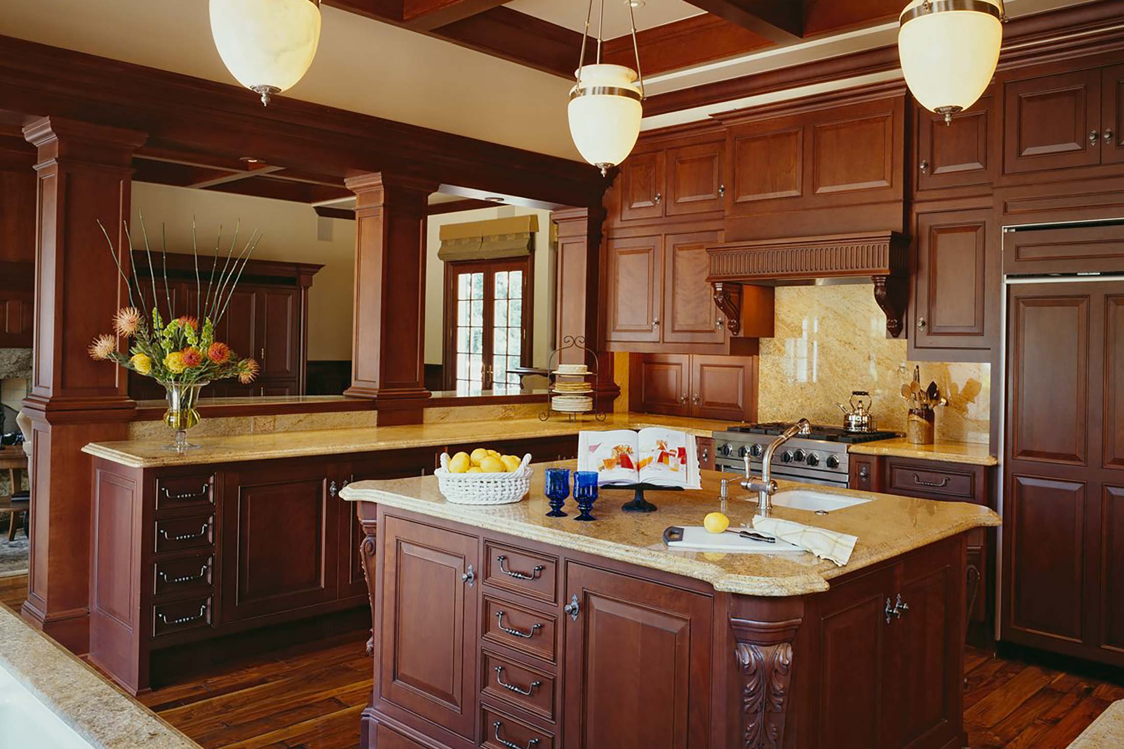 interior design saratoga california kitchen