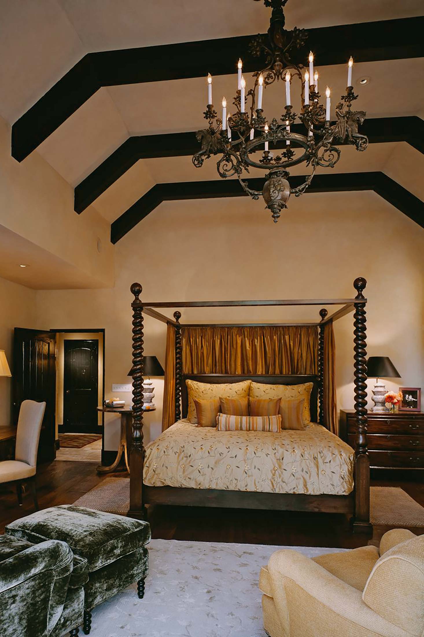 interior design saratoga california bedroom