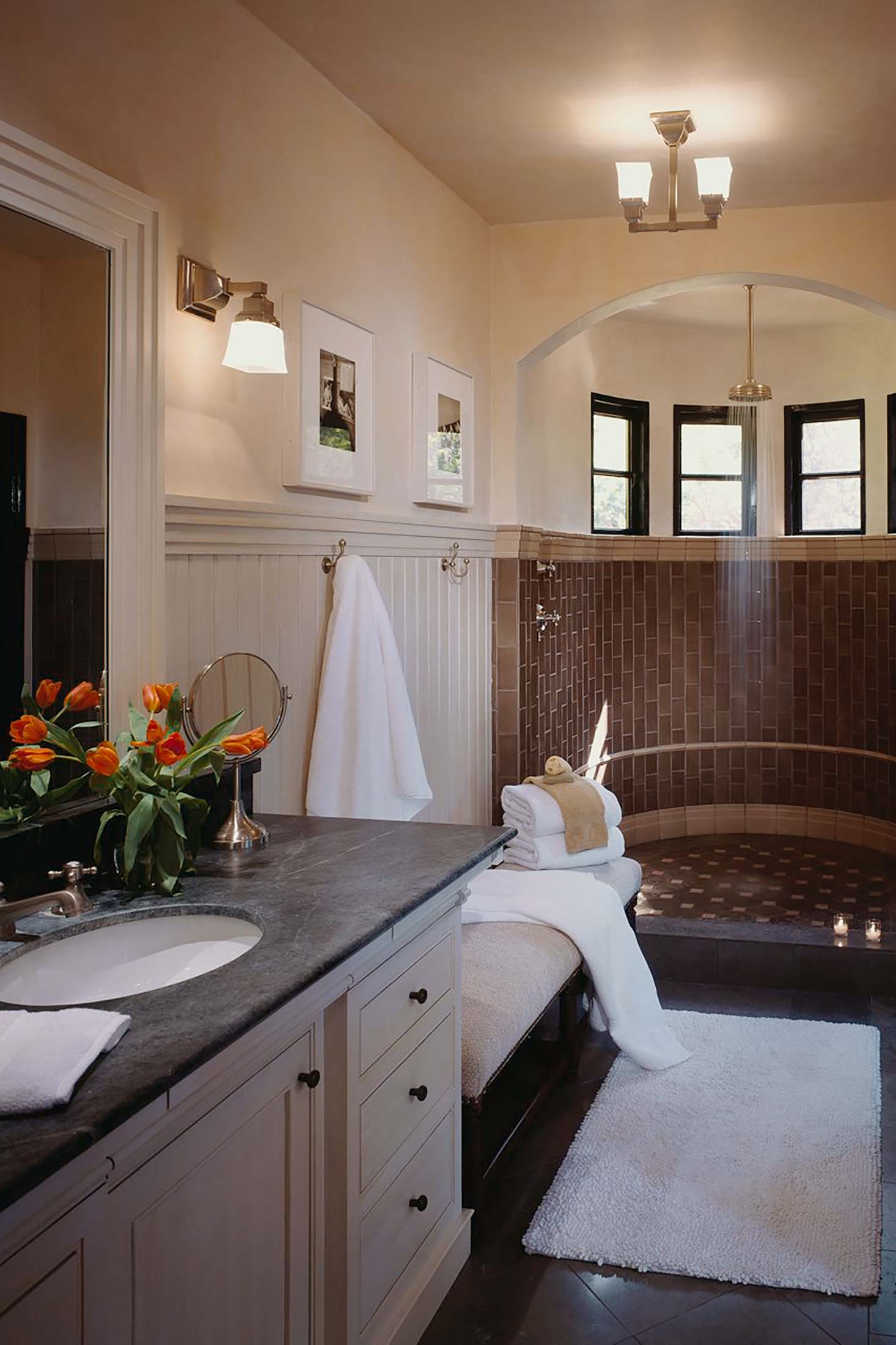 interior design saratoga california bathroom